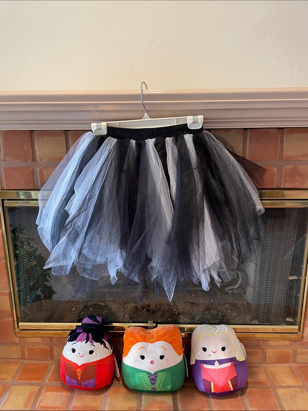Tulle Tutu Skirt Black and White, size 10 (Girls sizing)